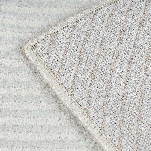 Dywany Łuszczów , Kusový koberec Balance 0194 cream, 80x150, biela, obývacia izba
