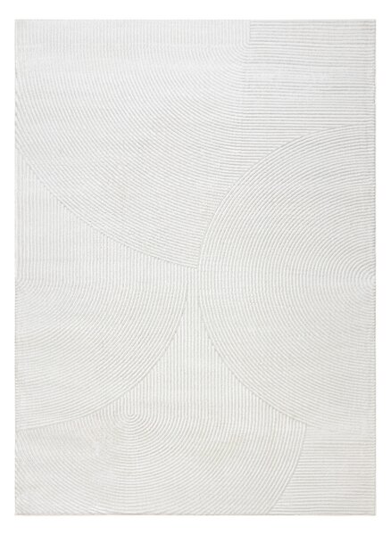 Dywany Łuszczów , Kusový koberec Balance 0194 cream, 80x150, biela, obývacia izba