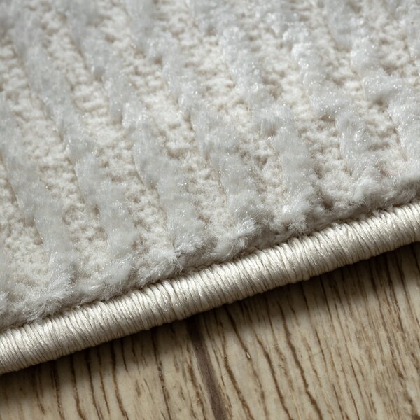 Dywany Łuszczów , Kusový koberec Balance 0194 cream, 80x150, biela, obývacia izba