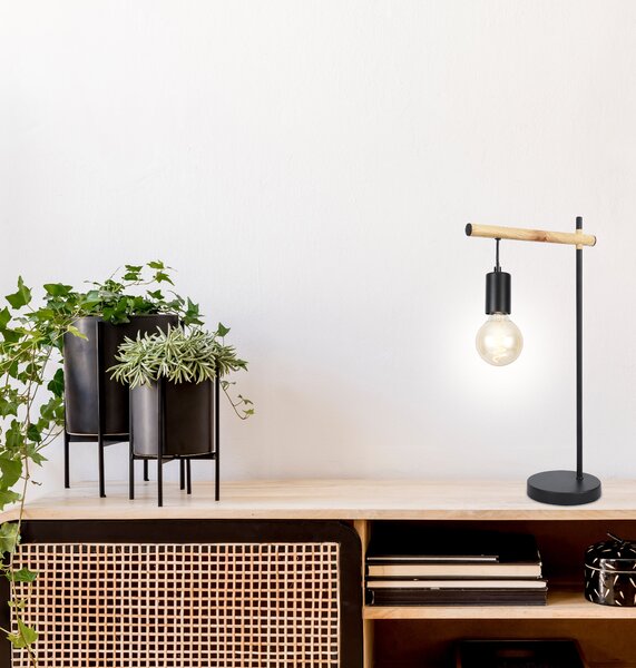 Stolová lampa Izzy pre žiarovku E27 – LED lustre a svietidlá > Kolekcie svietidiel > Kolekcia svietidiel IZZY