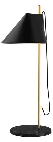 Stolové Lampa Louis Poulsen, Yuh Brass, stmievateľné, Čierna, Spálňa, Kov, Dizajnový