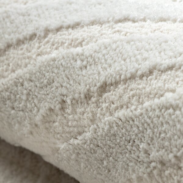 Dywany Łuszczów , Kusový koberec Balance 1503 cream, 80x150, biela, obývacia izba