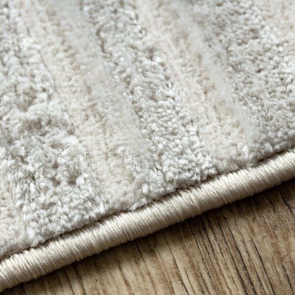 Dywany Łuszczów , Kusový koberec Balance 1503 cream, 80x150, biela, obývacia izba