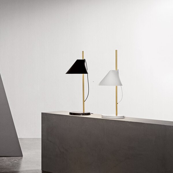Stolové Lampa Louis Poulsen, Yuh Brass, stmievateľné, Čierna, Spálňa, Kov, Dizajnový