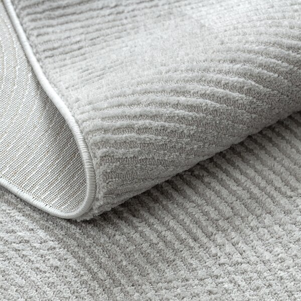 Dywany Łuszczów , Kusový koberec Balance 0194 grey, 80x150, šedá, obývacia izba