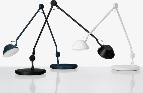 Stolové Lampa FRITZ HANSEN, stmievateľné, Biela, Obývacia izba, Hliník