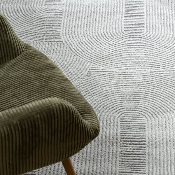 Dywany Łuszczów , Kusový koberec Balance 9086 grey, 120x170, šedá, obývacia izba