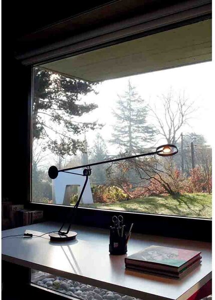 Stolové Lampa DCW, Čierna, Pracovňa, Hliník