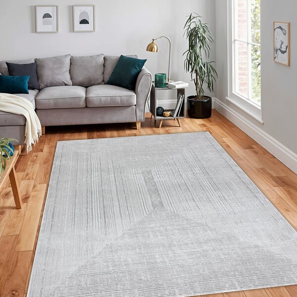Dywany Łuszczów , Kusový koberec Balance 8788 grey, 80x150, šedá, obývacia izba