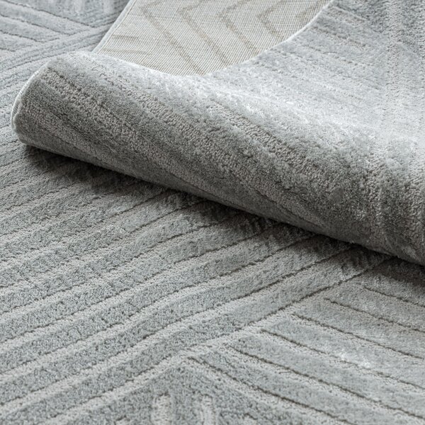 Dywany Łuszczów , Kusový koberec Balance 1503 grey, 80x150, šedá, obývacia izba