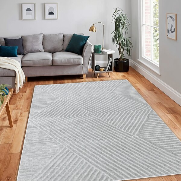 Dywany Łuszczów , Kusový koberec Balance 1503 grey, 80x150, šedá, obývacia izba