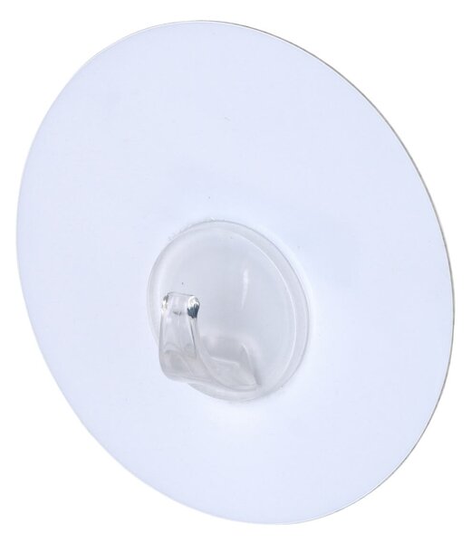 WENKO nástenný háčik BEZ VŔTANIA StaticLoc UNO biely 2x9x9 cm