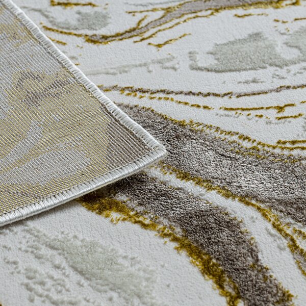 Dywany Łuszczów , Kusový koberec Bliss Z162AZ173 gold/cream, 80x150, béžová, kancelária
