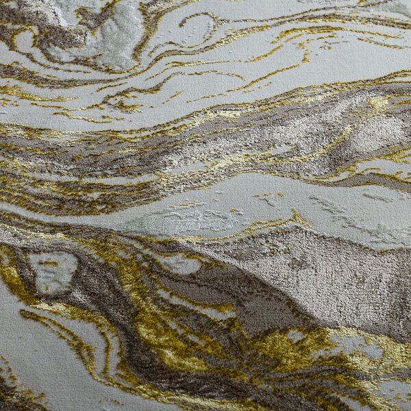 Dywany Łuszczów , Kusový koberec Bliss Z162AZ173 gold/cream, 80x150, béžová, kancelária