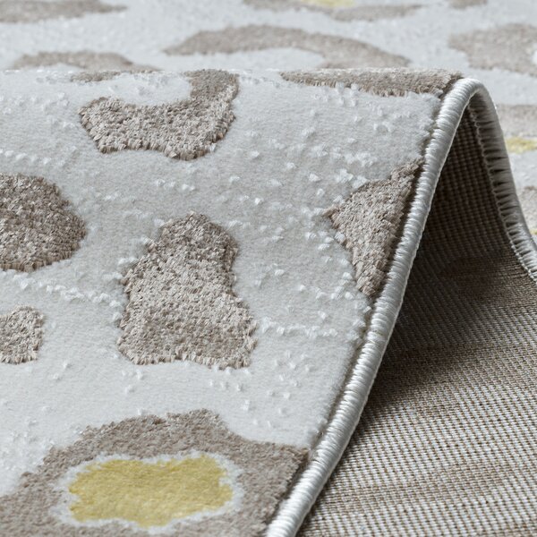 Dywany Łuszczów , Kusový koberec Bliss Z232AZ128 cream/beige, 120x170, béžová, kancelária
