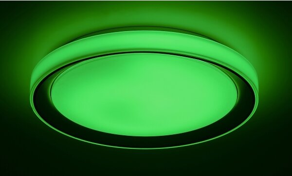 Rabalux 3510-LED RGB Stmievané stropné svietidlo EVEREST LED/40W/230V Wi-Fi + diaľkové ovládanie