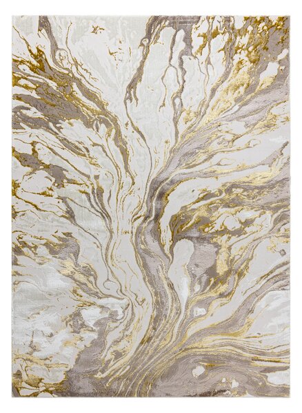 Dywany Łuszczów , Kusový koberec Bliss Z162AZ173 gold/cream, 80x150, béžová, kancelária