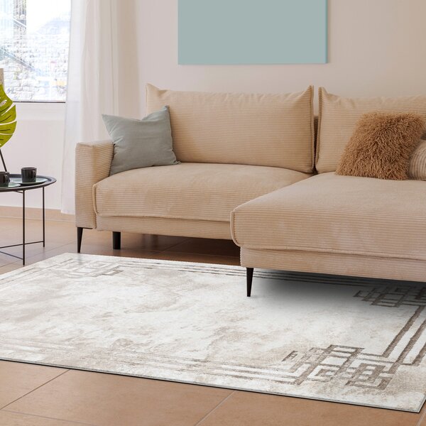 Dywany Łuszczów , Kusový koberec Bliss Z203AZ138 cream/beige, 80x150, béžová, kancelária