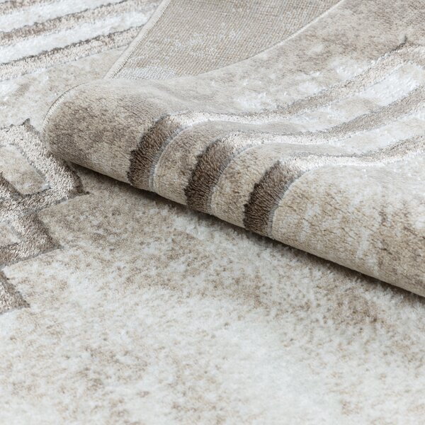 Dywany Łuszczów , Kusový koberec Bliss Z203AZ138 cream/beige, 80x150, béžová, kancelária