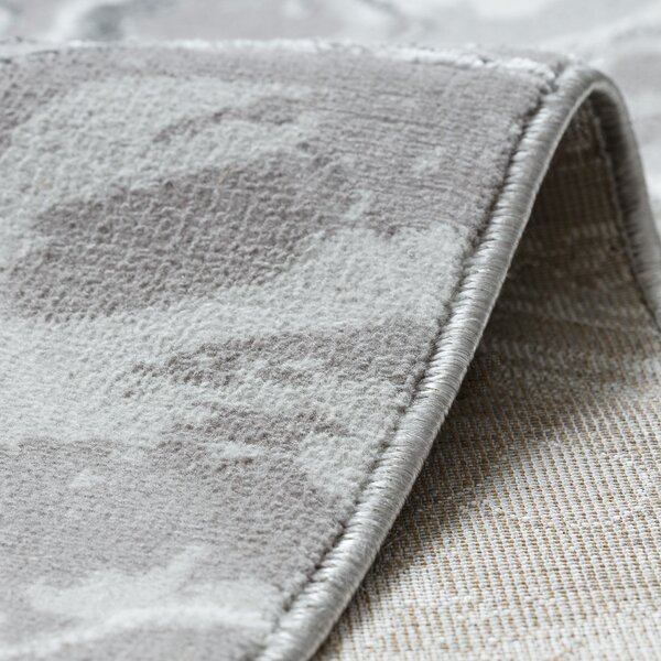 Dywany Łuszczów , Kusový koberec Bliss Z162BZ253 grey/cream, 80x150, šedá, kancelária