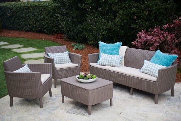 Pohovka SALOMON 3 seater sofa | cappuccino