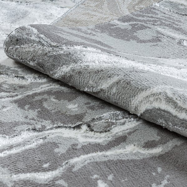 Dywany Łuszczów , Kusový koberec Bliss Z162BZ253 grey/cream, 80x150, šedá, kancelária