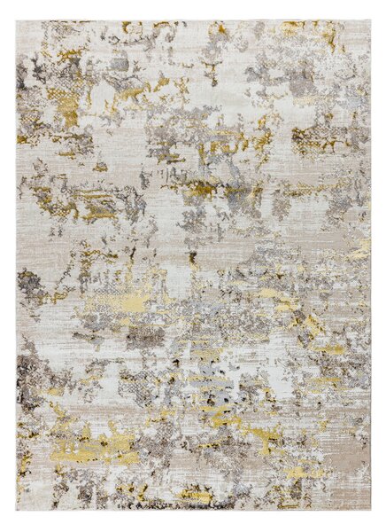 Dywany Łuszczów , Kusový koberec Bliss Z199AZ127 cream/gold, 80x150, béžová, kancelária