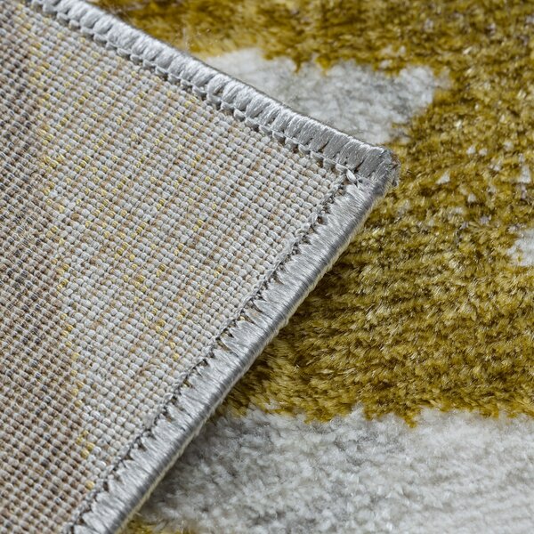 Dywany Łuszczów , Kusový koberec Bliss Z217AZ276 gold/grey, 80x150, šedá, kancelária