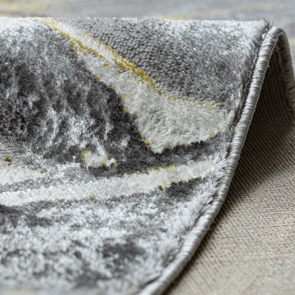 Dywany Łuszczów , Kusový koberec Bliss Z217AZ276 gold/grey, 80x150, šedá, kancelária