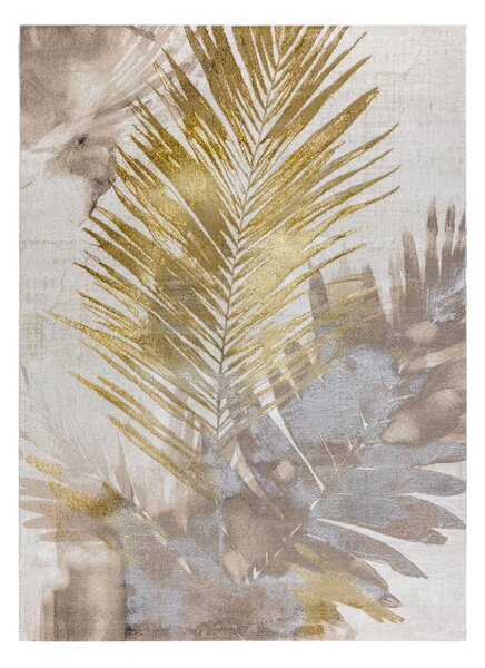 Dywany Łuszczów , Kusový koberec Bliss Z216AZ137 cream/gold, 80x150, béžová, kancelária