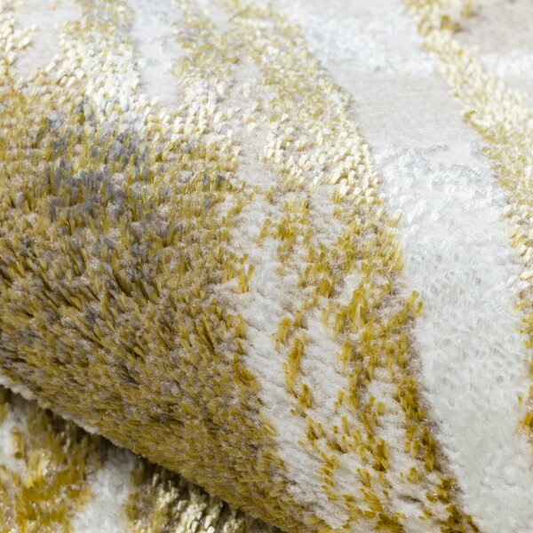 Dywany Łuszczów , Kusový koberec Bliss Z216AZ137 cream/gold, 80x150, béžová, kancelária