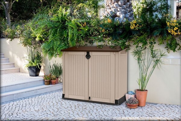 Skrinka STORE OUTDOOR Midi | hnedá