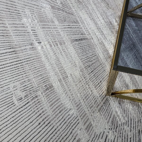 Dywany Łuszczów , Kusový koberec Bliss Z206AZ256 grey, 80x150, šedá, kancelária