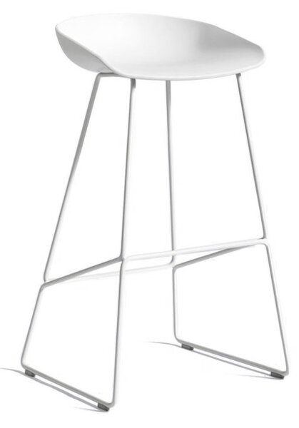 HAY Barová stolička AAS 38 High Steel, white