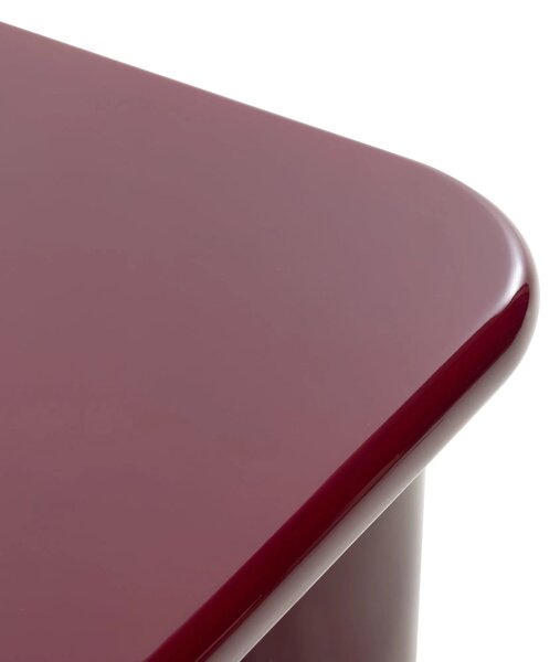 Hector Konferenčný stolík Cherry 70 cm vínový/čerešňový