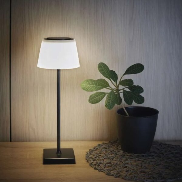 EMOS Z7630B - LED Stmievateľná nabíjacia lampa KATIE LED/4W/10V 1800mAh IP44 čierna