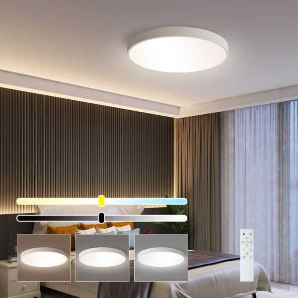 Brilagi-LED Stmievateľné svietidlo POOL SMART LED/48W/230V 40 cm Wi-Fi Tuya+DO biele