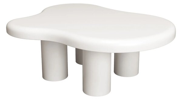 Hector Konferenčný stolík Vercelli, 100 cm biely