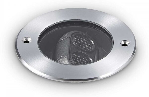 Ideal Lux 277004 LED vonkajšie zapustené bodové svietidlo Taurus 1x5W | 430lm | 3000K | IP67 - oceľ