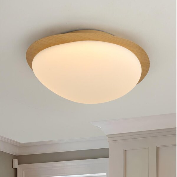 Brilagi - LED stropné svietidlo VISBY WOOD LED/18W/230V pr. 38 cm hnedé