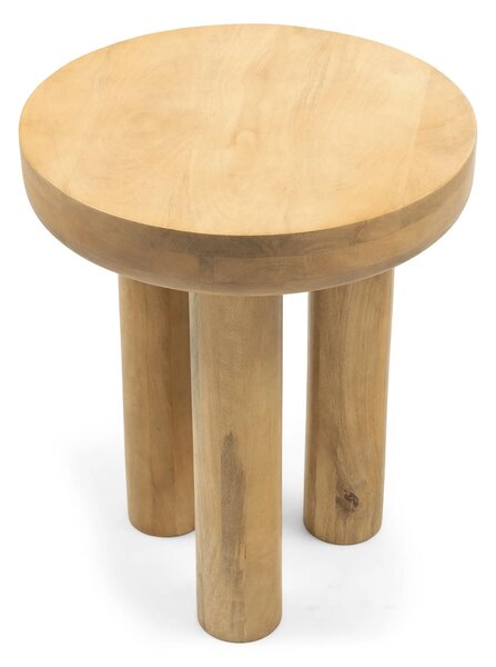 Hector Odkladací stolík Limali 50 cm mangové drevo hnedý