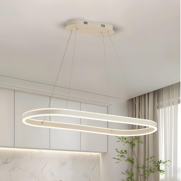 Brilagi - LED luster na lanku PONDIE LED/45W/230V 80x30 cm biela