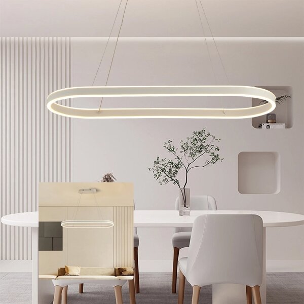 Brilagi - LED luster na lanku PONDIE LED/45W/230V 80x30 cm biela