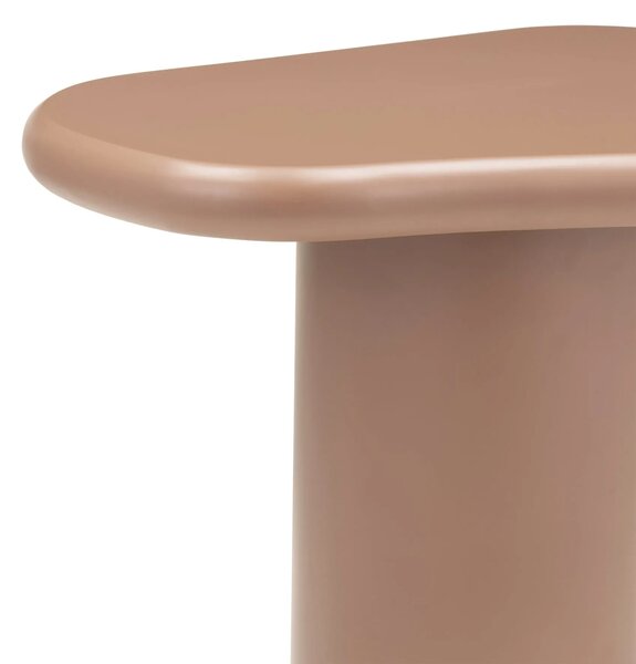Hector Odkladací stolík Monaco 50 cm škoricový