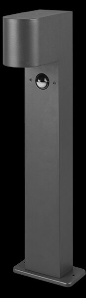 Trio 514260142 záhradný stĺpik s pohybovým čidlom Roya 1x35W | GU10 | IP44 - antracit