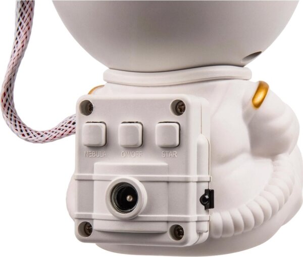 Retlux - LED detský projektor 230 V astronaut 12,5 cm s diaľkovým ovládaním