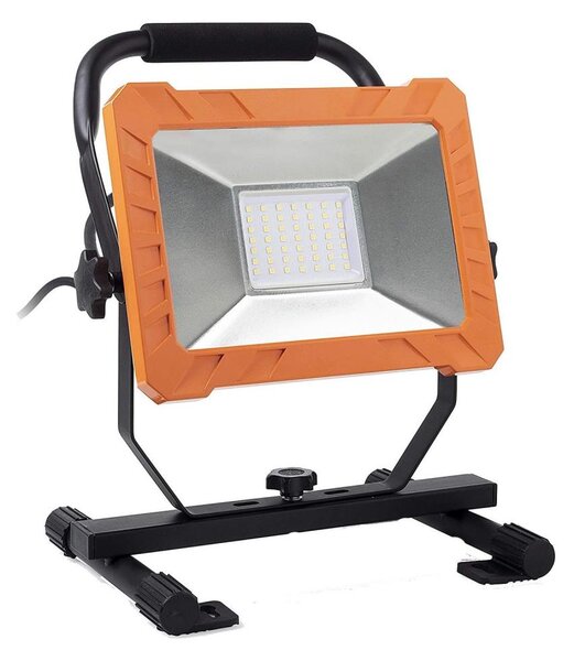 LED reflektor LED/50W/230V 6500K IP65 oranžová/čierna