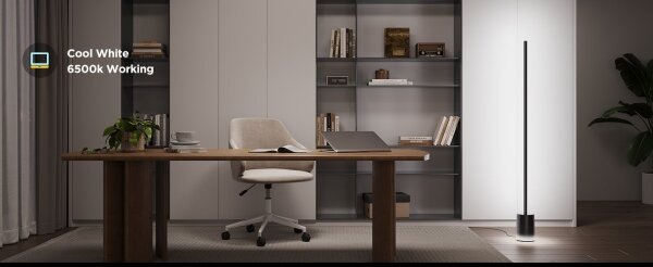 Govee - LED Stojacia lampa Smart MATTER LED RGBICWW Wi-Fi + DO