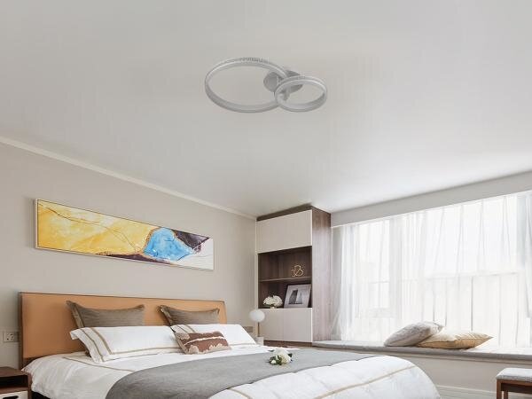 LED Stmievateľný prisadený luster LED/110W/230V 3000-6500K + diaľkové ovládanie