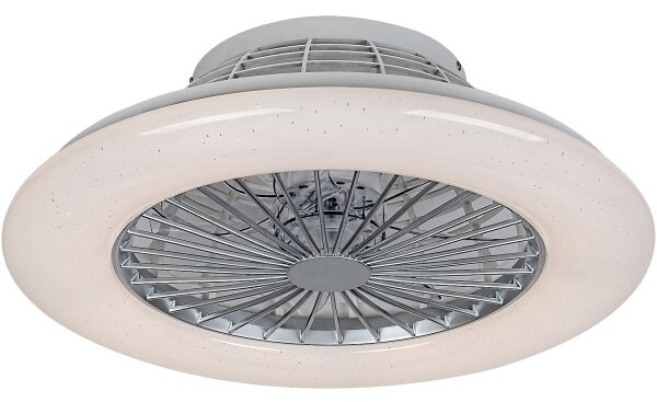 Rabalux - LED Stmievateľné stropné svietidlo s ventilátorom LED/30W/230V + DO